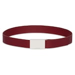 Rosso Ancora red leather