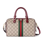 tessuto GG beige e marrone