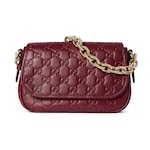 Rosso Ancora red GG leather