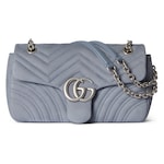 dusty blue suede