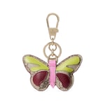Butterfly-shaped keychain