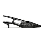 Women's GG crystal slingback pump