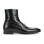 Men's ankle boot with Horsebit