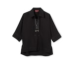 Denim shirt with Horsebit