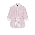 Chemise en fil de coton coupé Gucci