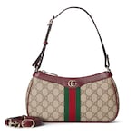 tejido GG beige y café