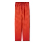 GG satin pants