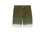 Shorts aus gebleichtem GG Baumwolldenim-Jacquard