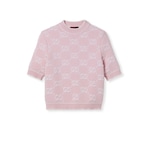 light pink and white