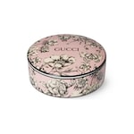 GUCCI グッチ フローラルクッション ピンク チェック タッセル付き 正規品 グッチ フローラ スケッチ プリント ラウンド ボックス ・ピンク