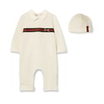 Set regalo neonato da due pezzi in cotone