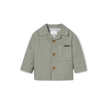 Veste pour bébé en coton à carreaux