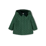 Veste à capuche en coton GG pour bébé