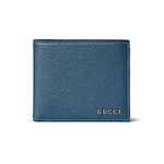 blue grainy leather
