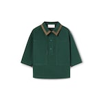 Baby-Overshirt aus Baumwollpopeline