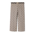 Children's GG canvas pants
