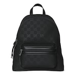 black GG matte fabric