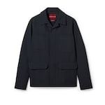 Giacca in twill misto lana con ricamo