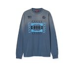 Printed cotton jersey T-shirt