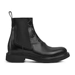 black leather