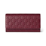 GG Emblem continental wallet