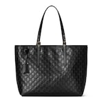 black GG leather