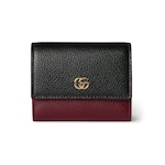black and red leather