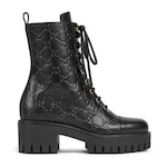 black GG leather
