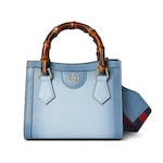 light blue leather