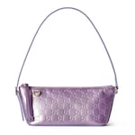 lilac GG leather