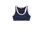 Technical jersey top with logo