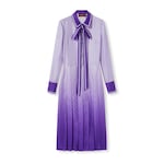 Kleid aus Seide mit Print