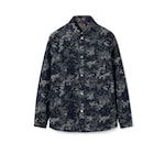 GG提花牛仔衬衫