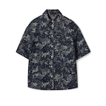 GG jacquard denim shirt
