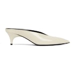 Women's heeled mule