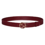 pelle intrecciata Rosso Ancora