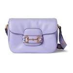 lilac leather