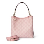 light pink coated fabric