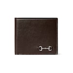 dark brown leather