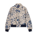 Flora cotton bouclé jacquard jacket