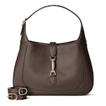 dark brown leather