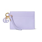 Card case with Double G and dragonfly charm