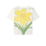 Camiseta infantil de algodón con estampado
