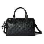GG Emblem medium boston bag