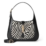 black and white calf hair