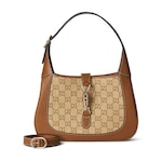 brown raffia-effect fabric