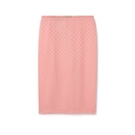 Gonna in seta GG jacquard