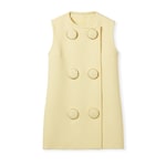 Vest with maxi buttons