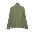 Silk stretch chiffon shirt