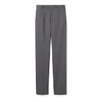 Pantalone in raso di lana pesante